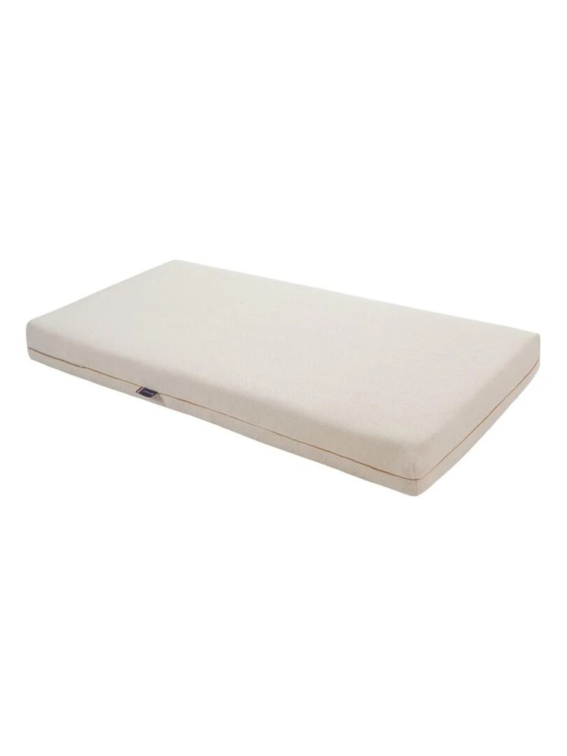 Matelas Bébé Organic Coton   70 cm x 140 cm x 12 cm   Beige