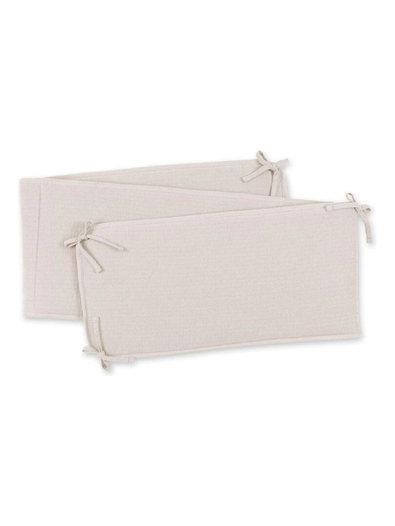 Bemini Tour de lit et parc Pady tetra jersey Beige sable