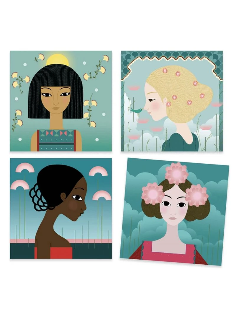 Coffret Tampons Motifs Et Parures   N/A