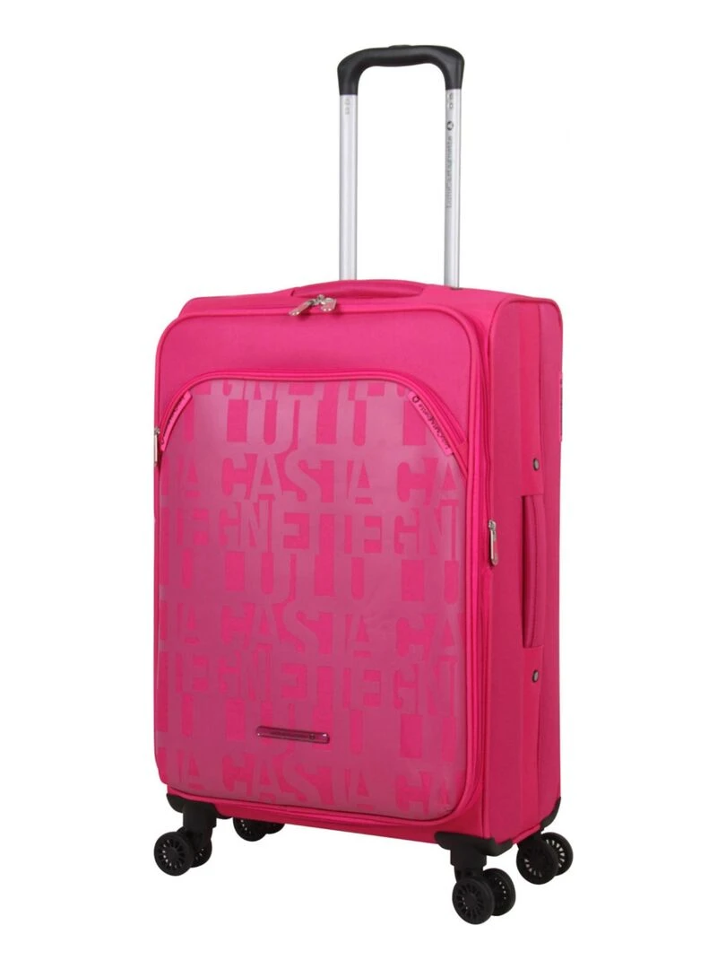 LULU CASTAGNETTE VALISE S STREET Rose fushia
