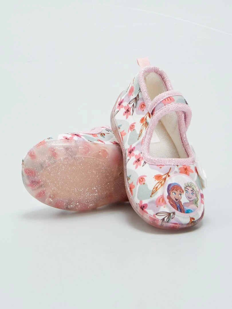 Chaussons 'Reine des Neiges'   Rose