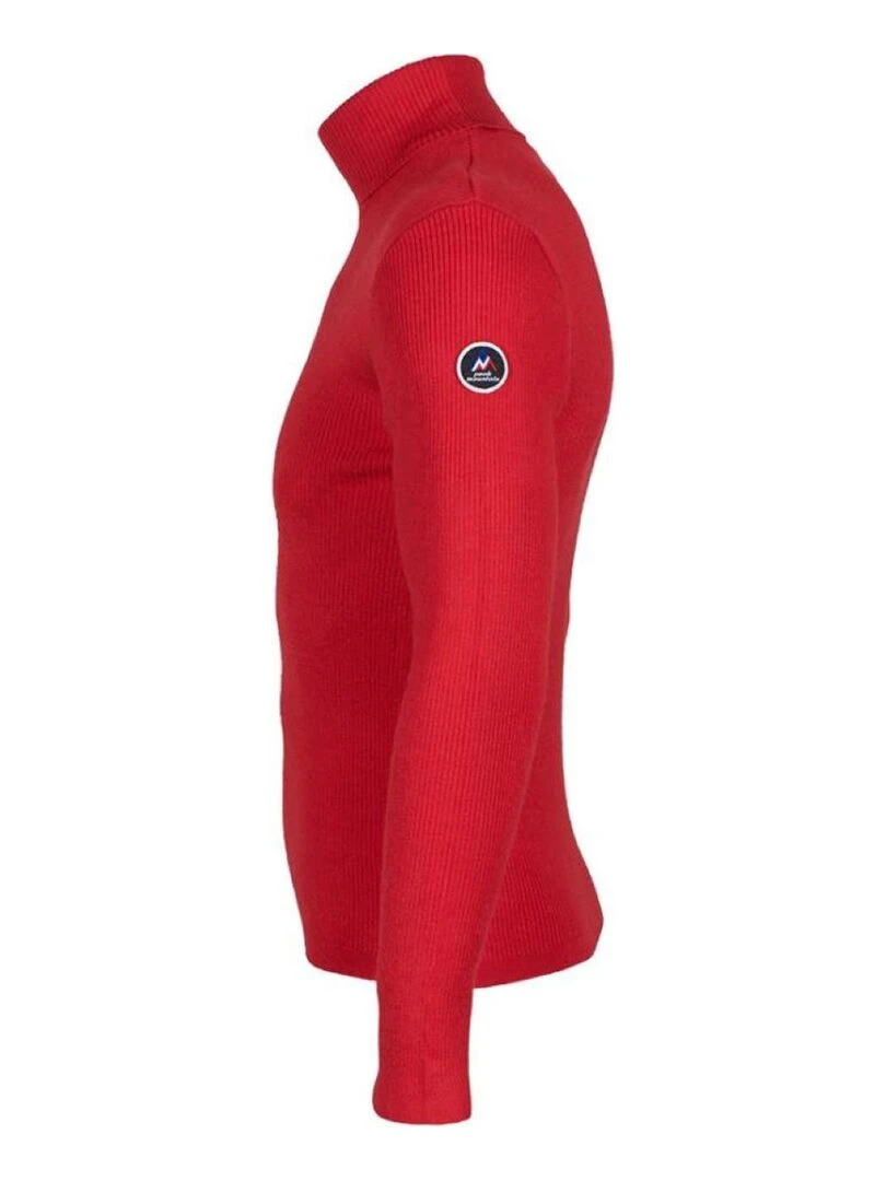 Pull homme CALFY   PEAK MOUNTAIN   Rouge