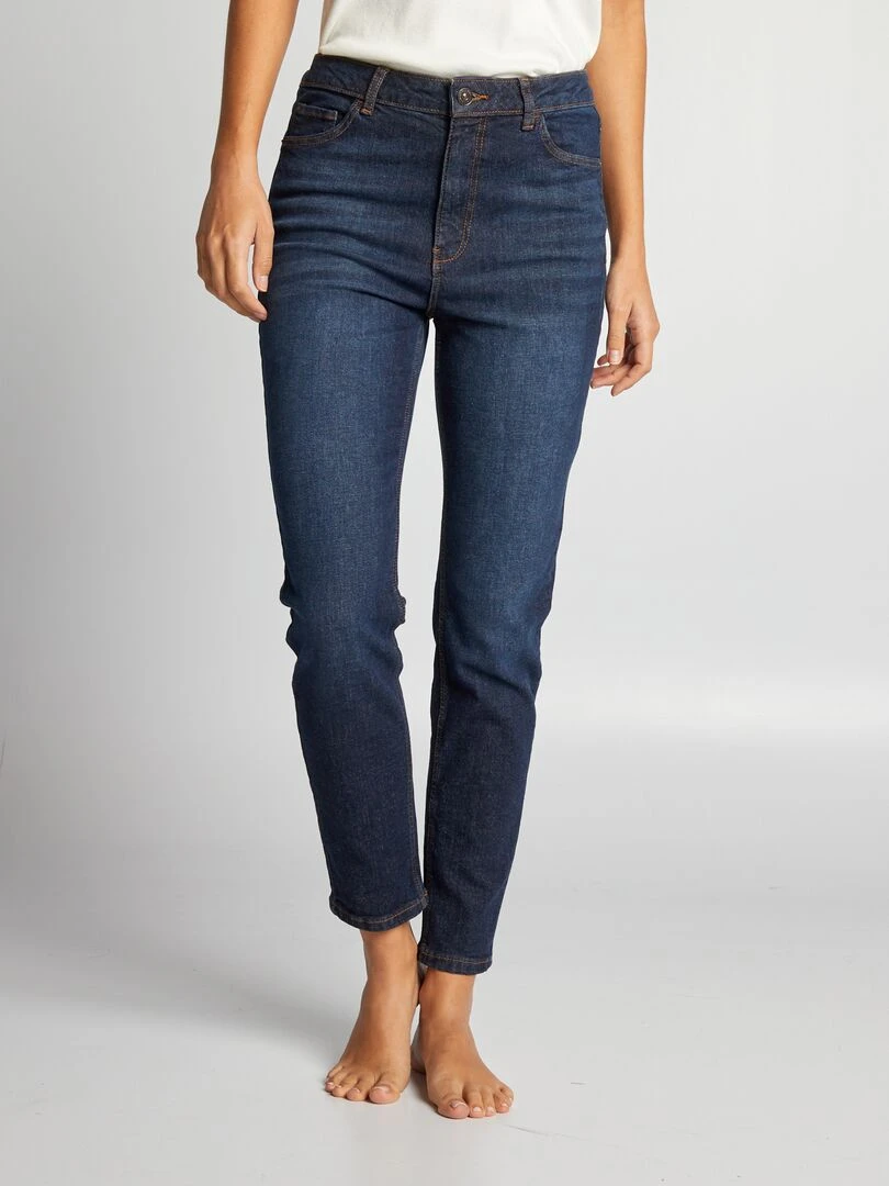 Pantalon slim en denim L30 Brut
