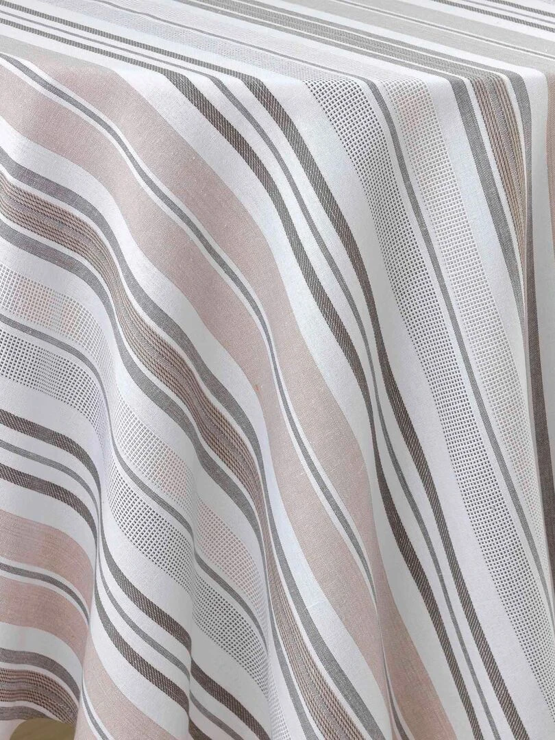 Nappe ronde 180 cm Melina   Blanc