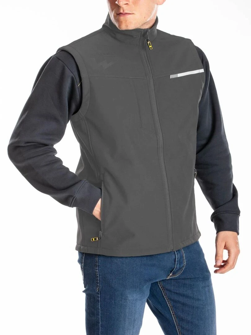 Gilet softshell sans manches TOMMY 'Rica Lewis' Gris