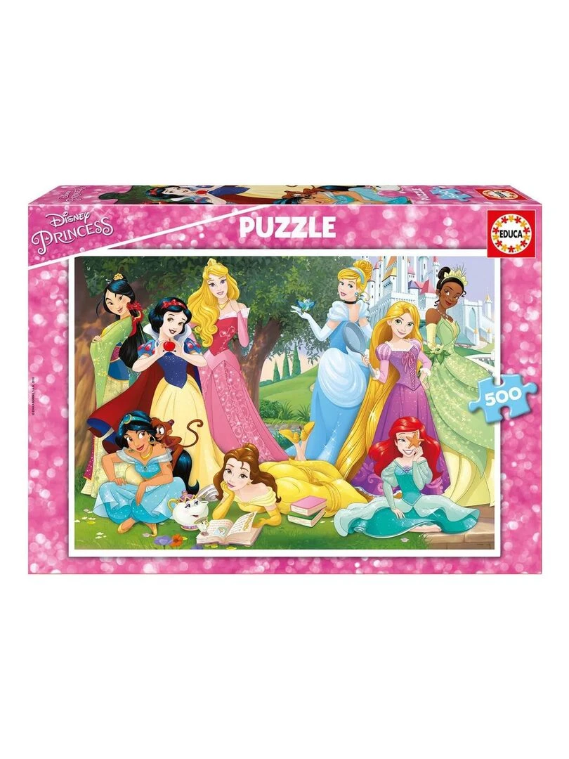 Puzzle 500 pièces : Princesses Disney N/A