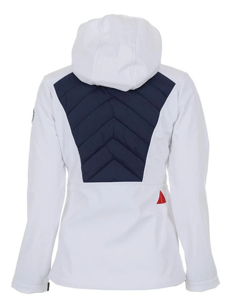 Blouson softshell femme APVER VENT DU CAP Blanc