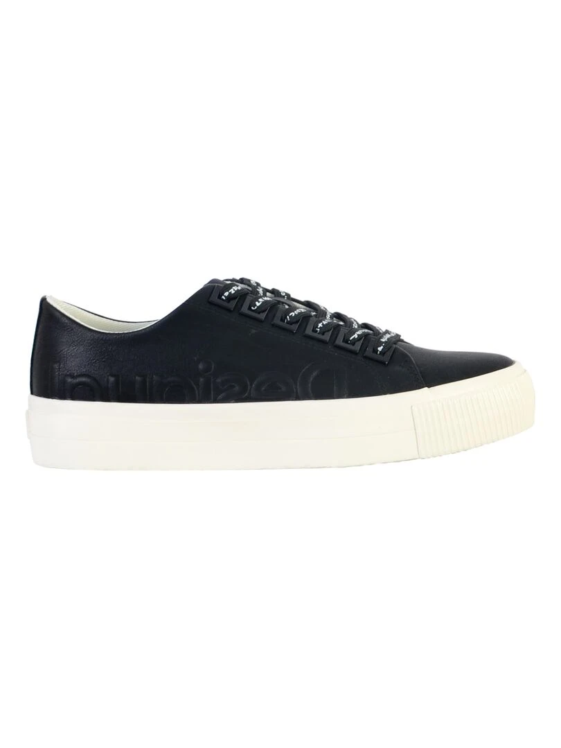 Basket à Lacets Desigual Street Half Logo Noir