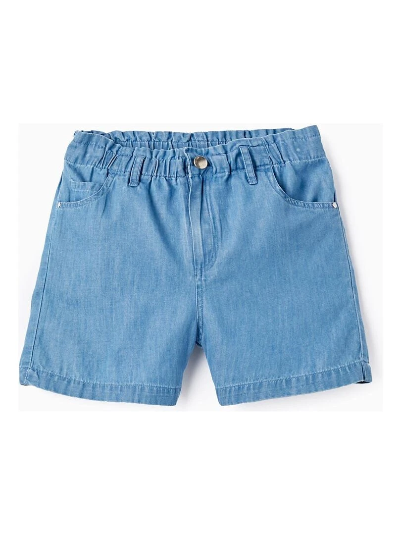 Short en Jean pour Fille EXPLORING AUSTRALIA Bleu foncé