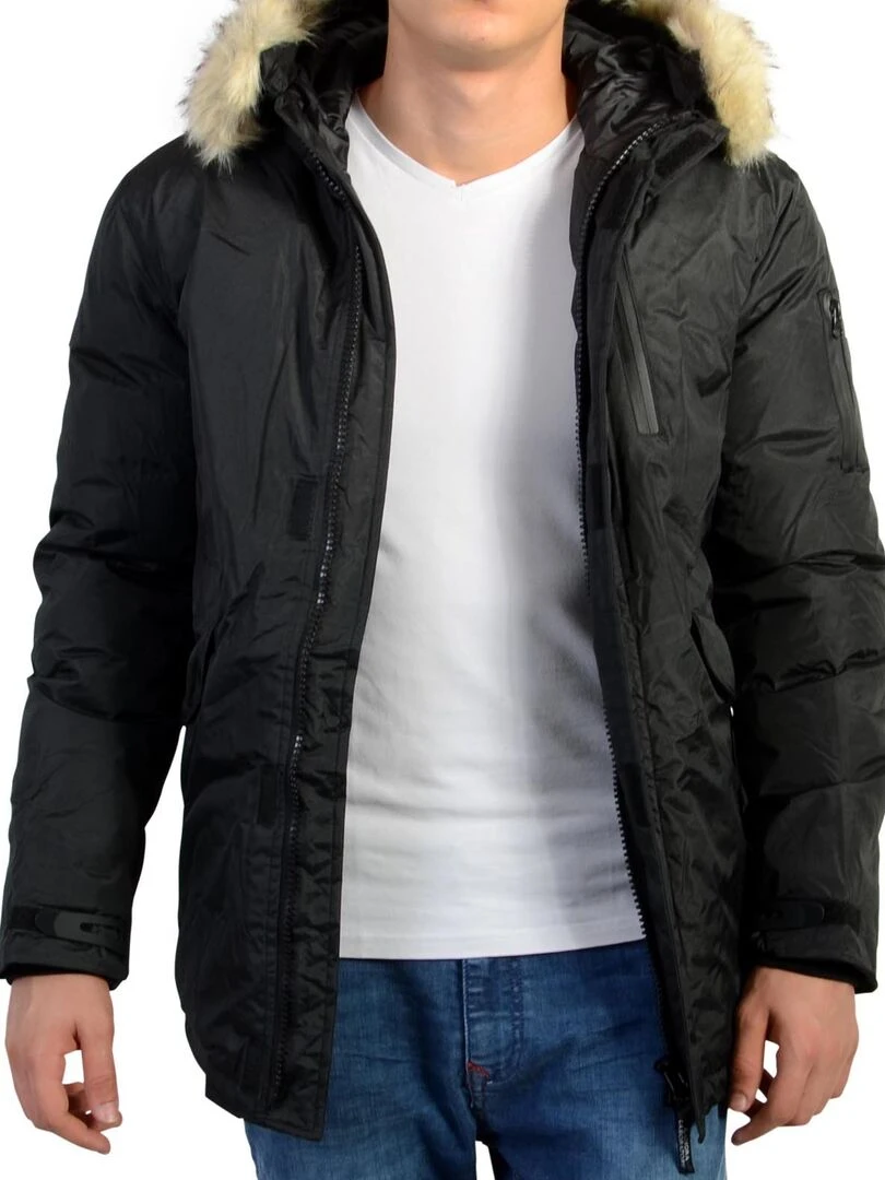 Parka Kamora Enfant Lyo   Noir