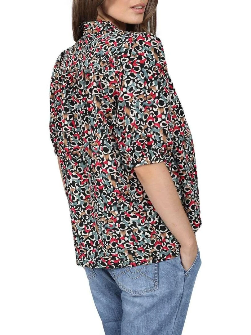 CHATTAWAK Chemise évasée Multicolore