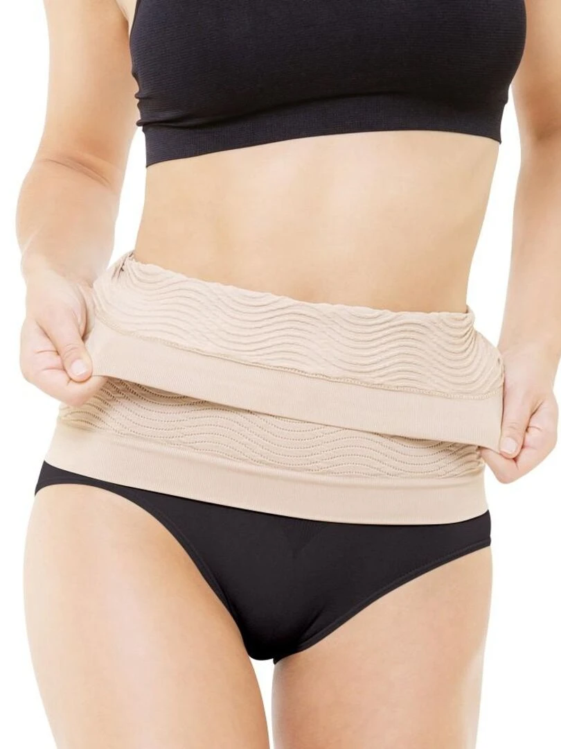 Ceinture minceur massante LIPO ACTIF   Beige sable