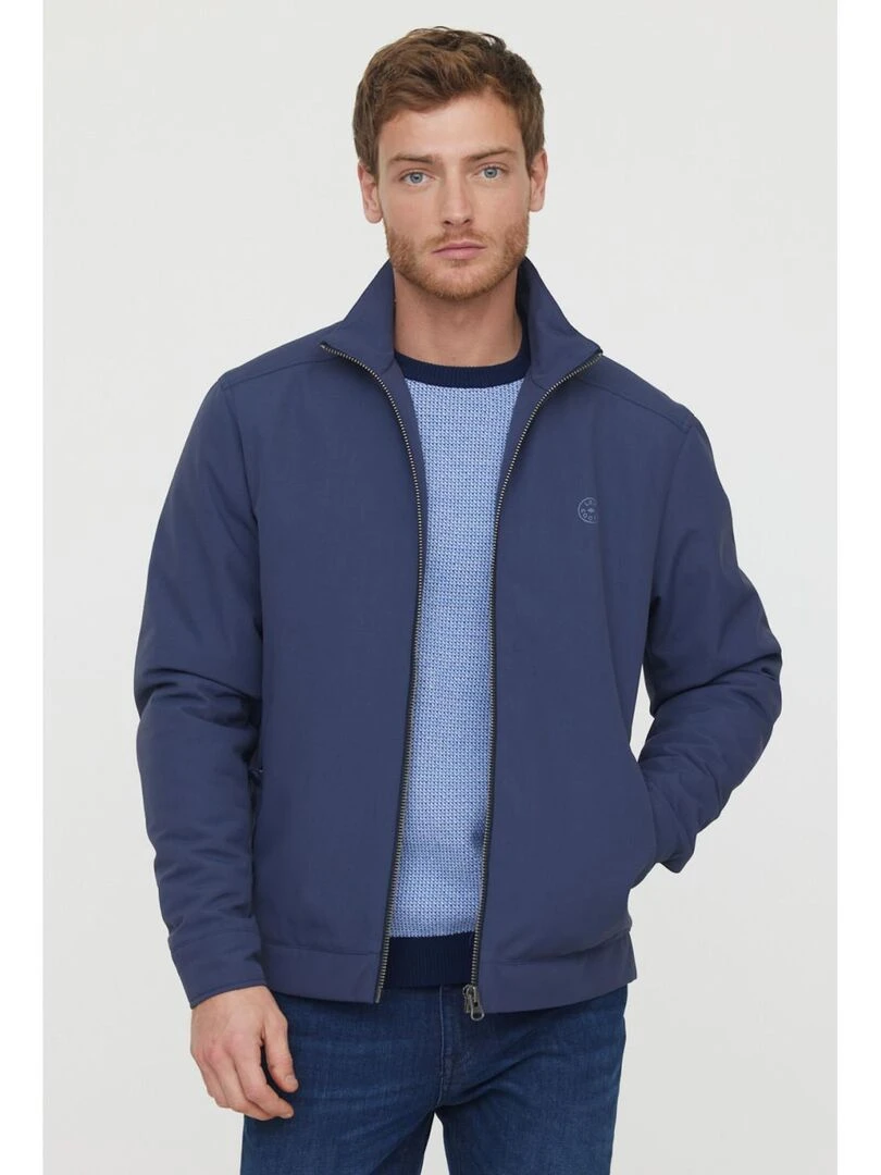 Lee Cooper   Pull manches longues coton regular CLARK   Bleu