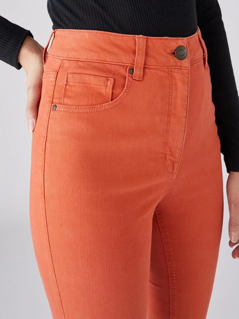 Slim taille haute Perfect Fit by Damart Damart Marron foncé