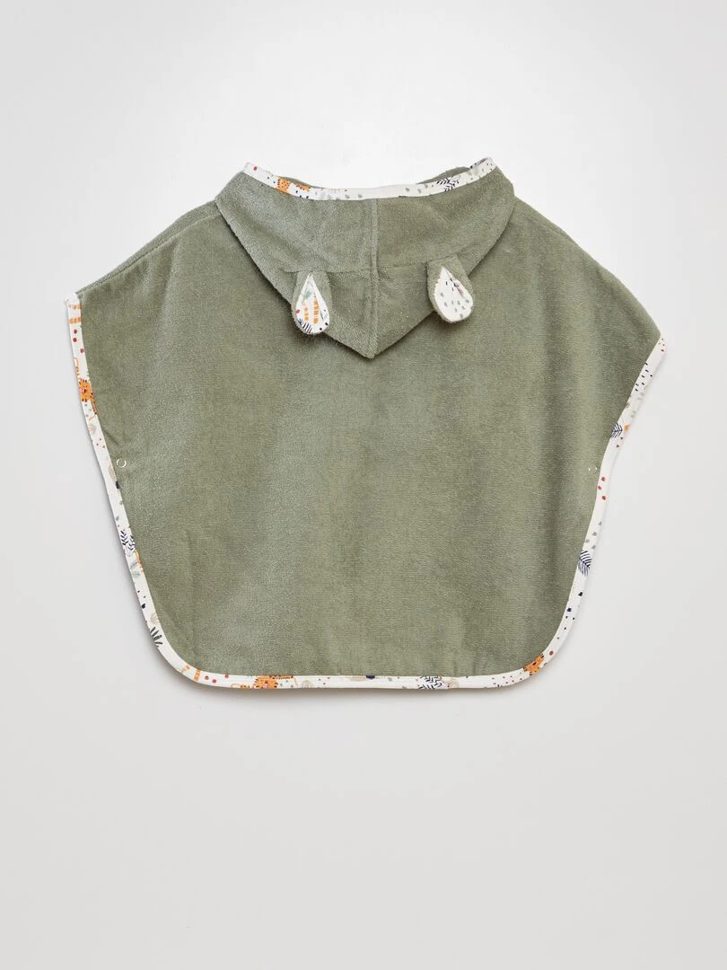 Poncho de bain 'Petit Beguin' Vert