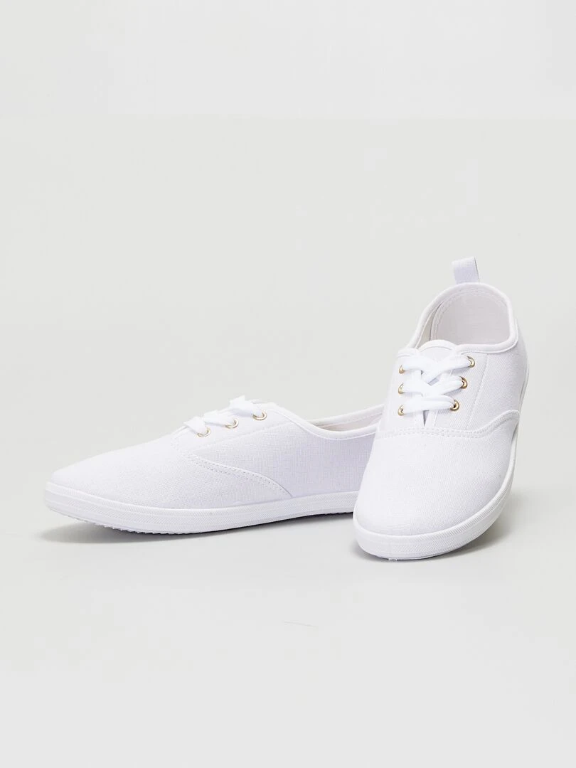 Baskets basiques   Blanc