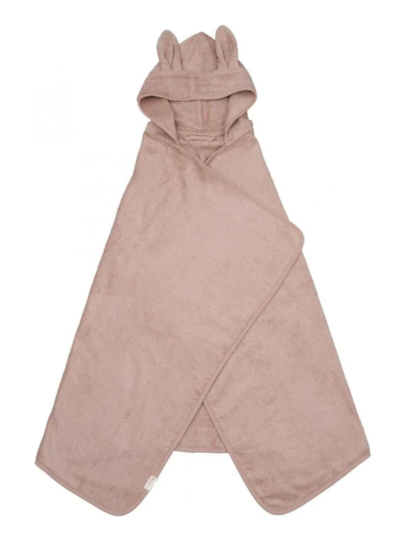 Hooded Junior Towel Bunny Old Rose Old Rose One Size Rose