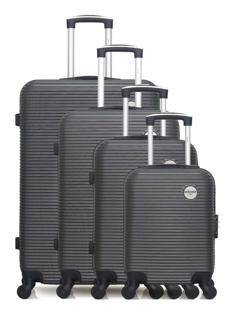 INFINITIF SET DE 4 KIEV M Gris foncé