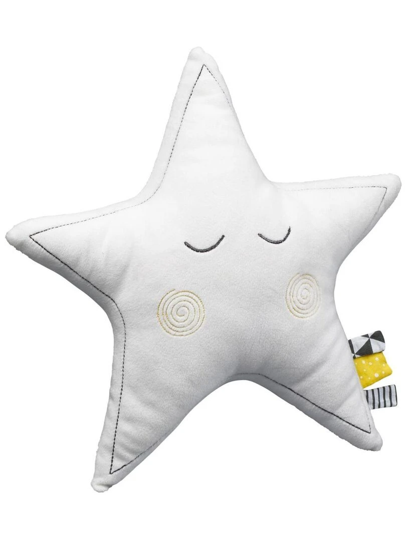 Coussin Déco étoile SAUTHON Blanc