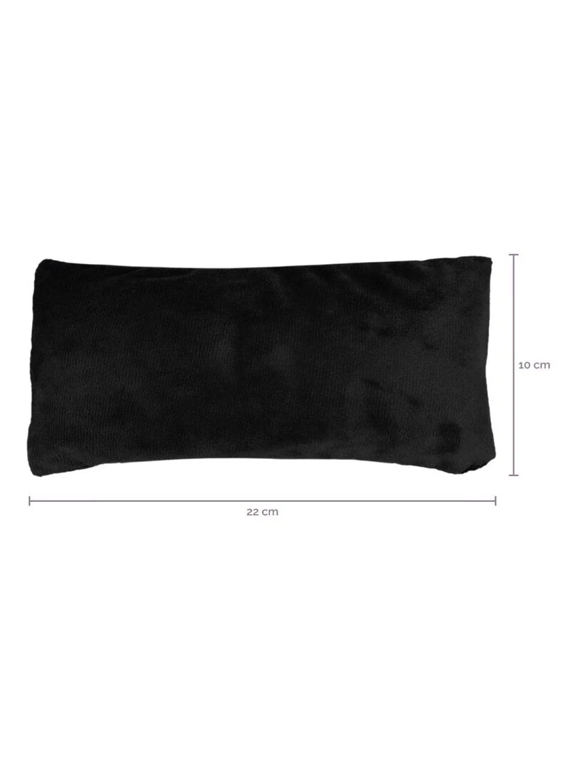 Bouillotte chauffante ou refroidissante déhoussable pour toutes parties du corps Vivezen Noir