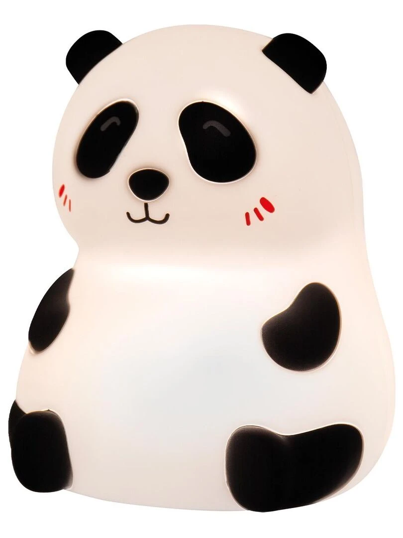 Veilleuse lumineuse en silicone Panda Multicolore