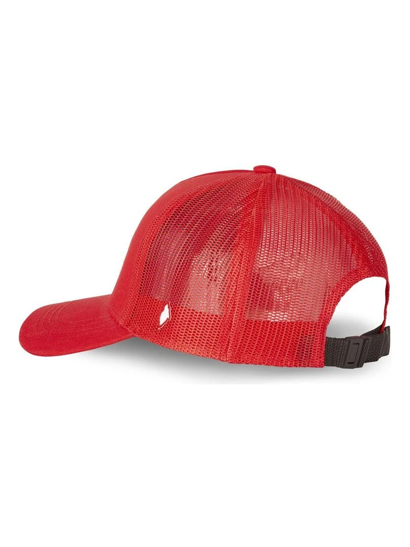 Casquette avec filet uni Class Comme Des Loups   Rouge