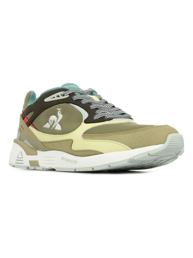 Baskets Le Coq Sportif LCS R1100 Street Vert olive