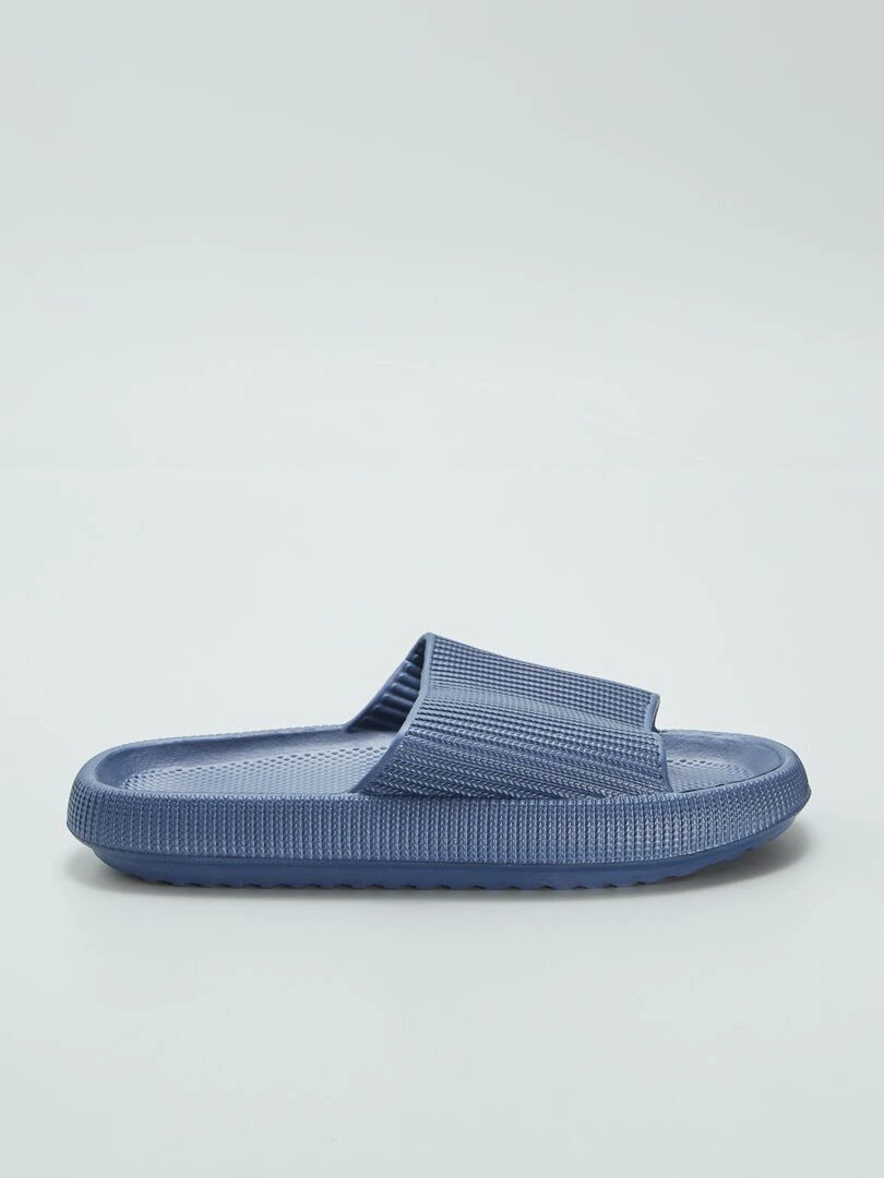 Sandales en plastique moulé Bleu marine
