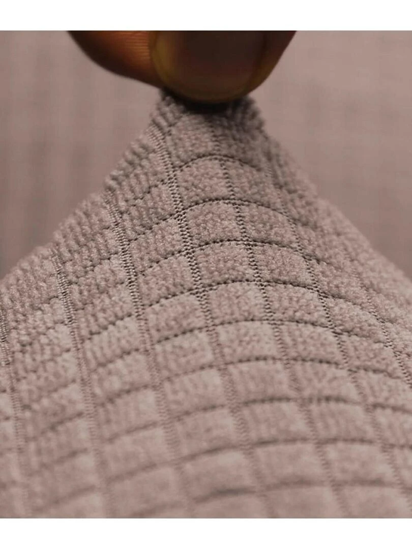 Lot de 6 Housses de chaise extensible Beige   Beige