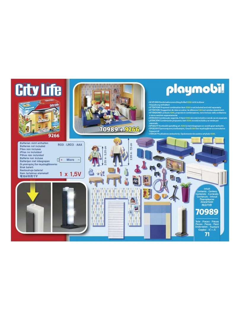 70989 'playmobil' City Life Salon Amenage   N/A