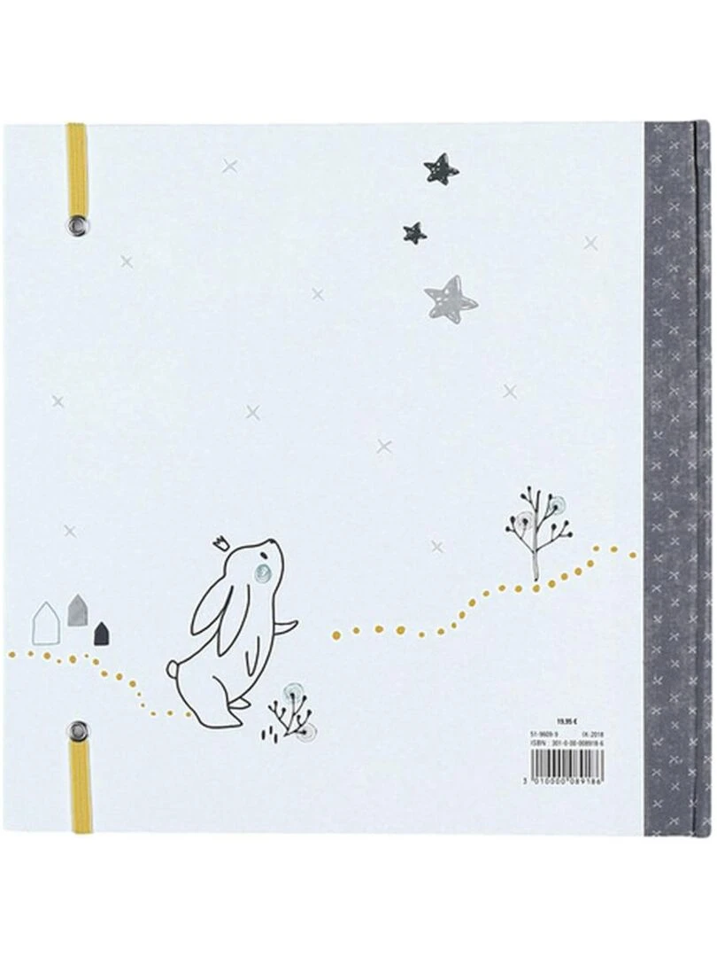 Album de bébé Gaby & Sam NL   Noukie's   Blanc