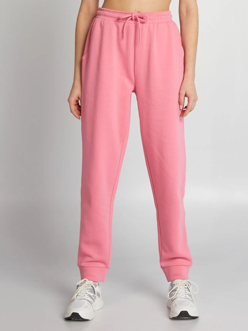 Pantalon de jogging rose