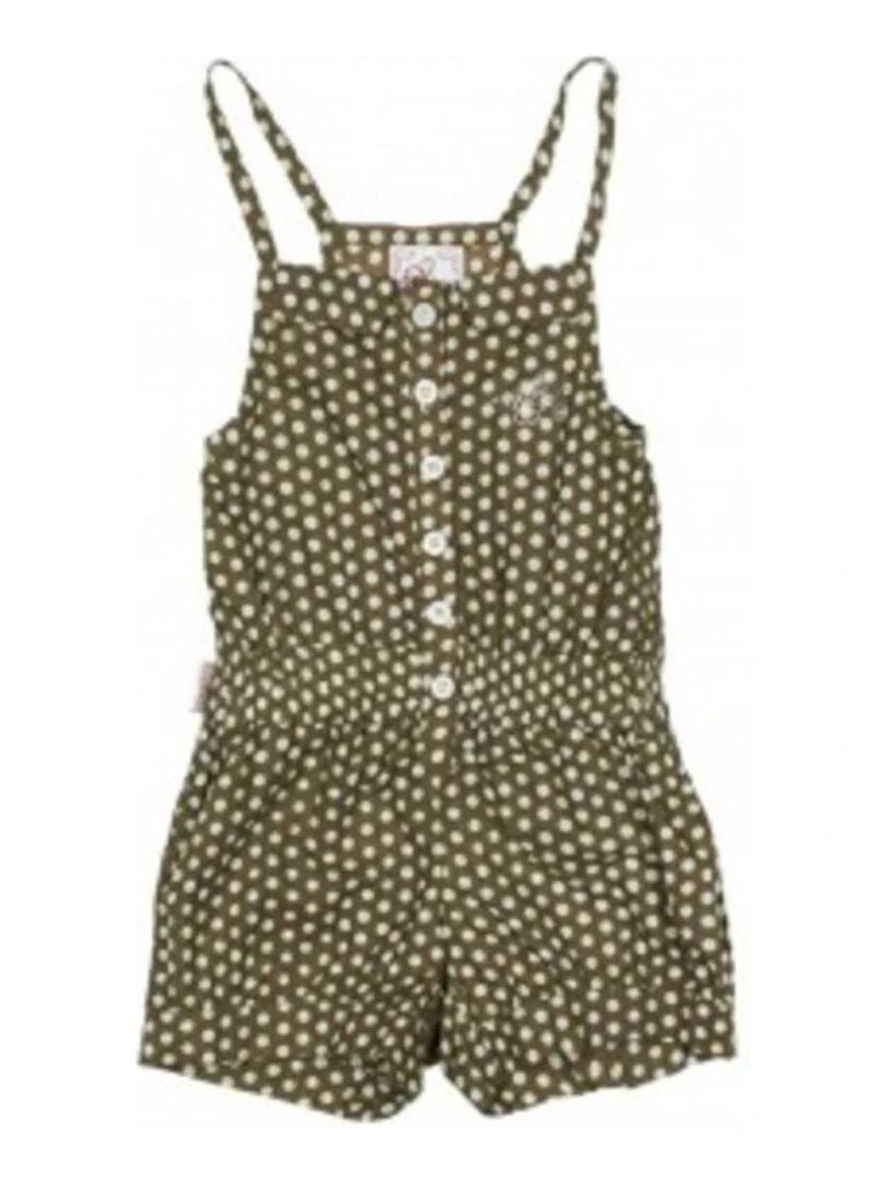 Combishort fille FIPAROI MISS GIRLY Gris taupe