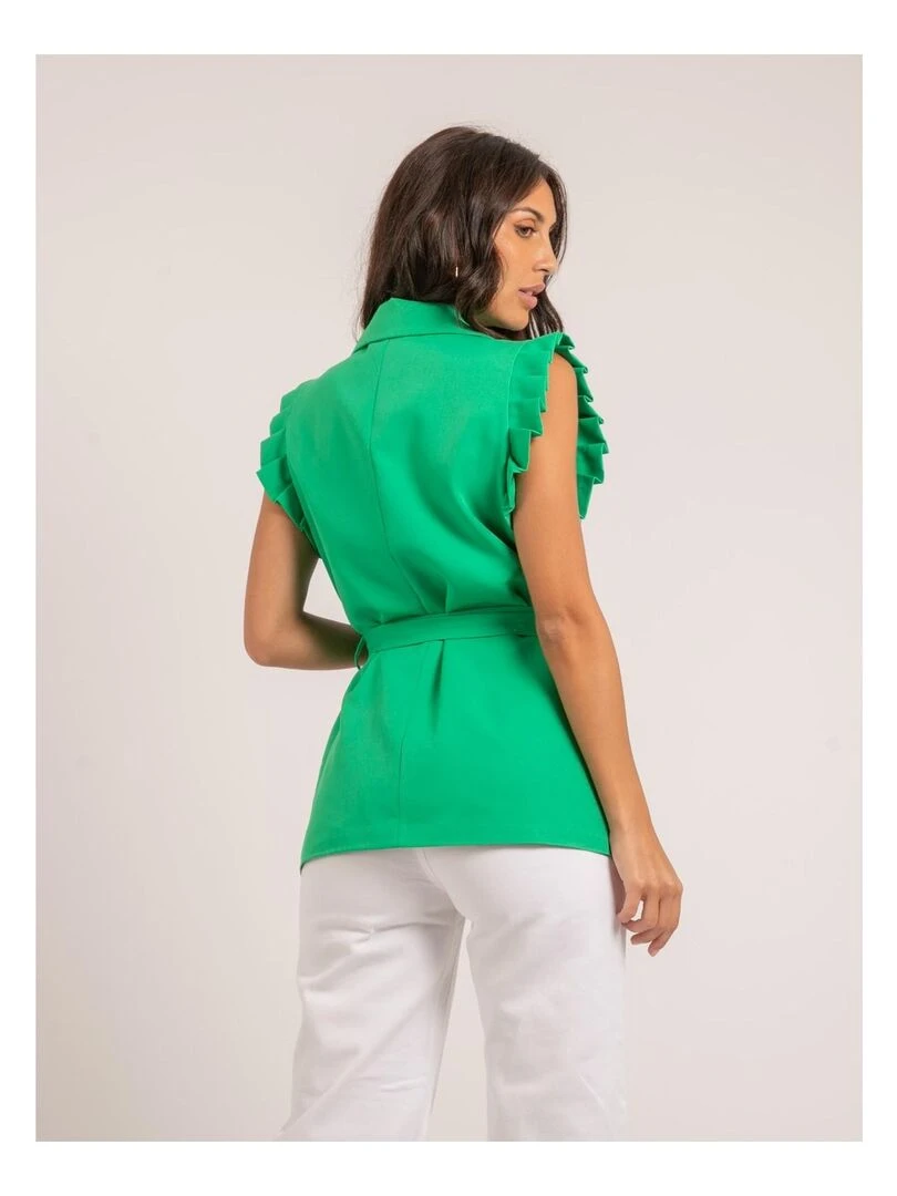 Blazer sans manches UCHENA Vert