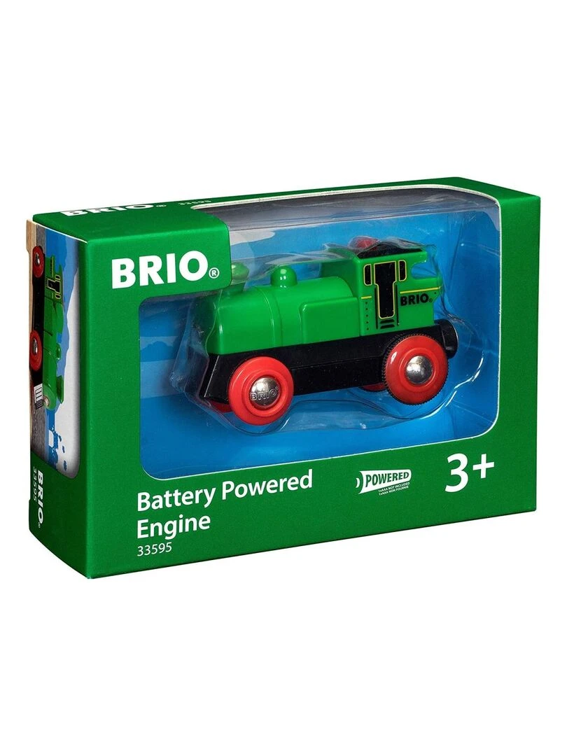 'brio' 33595 Locomotive A Pile Bi Directionnelle Verte   N/A