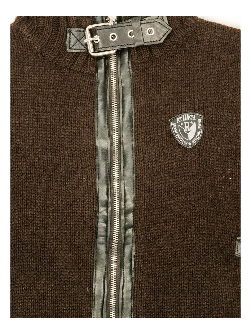 GILET LUTERA BOY   Marron