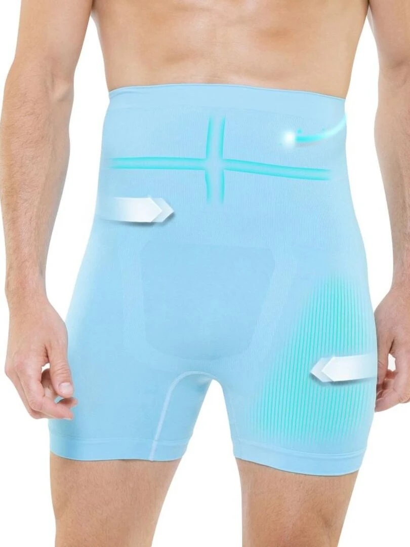 Boxer sculptant ventre plat BEAUTYTHERM Bleu