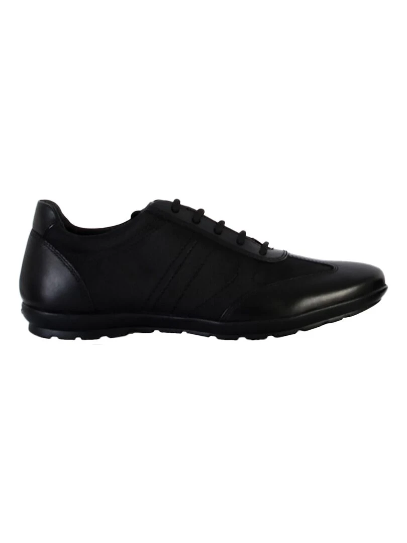 Basket Cuir Geox Symbol Noir