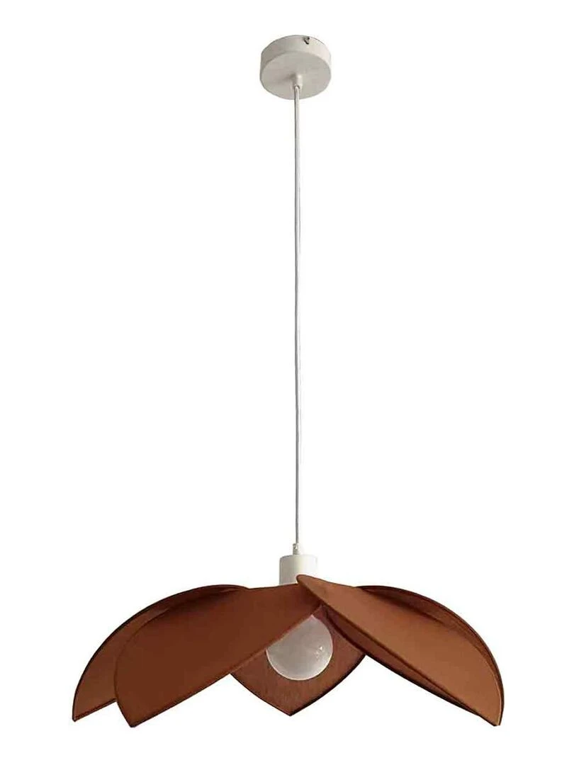 Suspension pétales de fleur Marron foncé