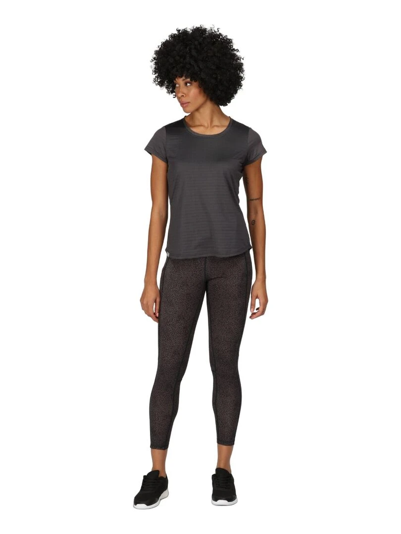 Regatta   T shirt LIMONITE   Gris foncé