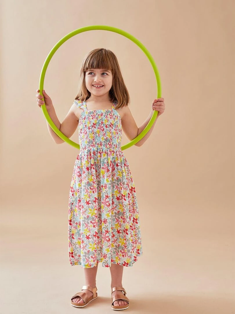 Robe longue à imprimés fleuris Noukie's Rose