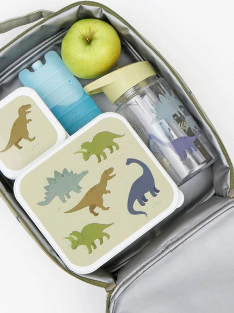Sac isotherme Dinosaure   Vert