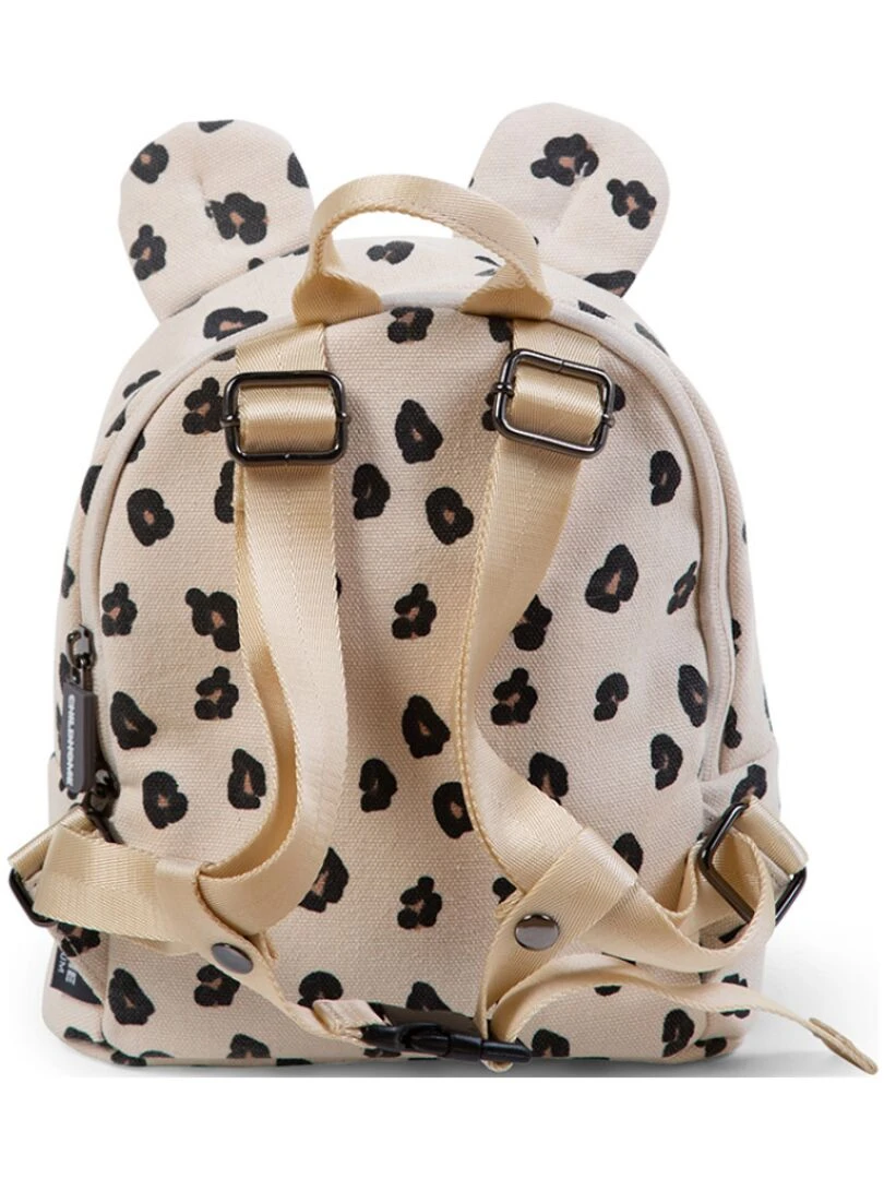Sac à dos bébé My first bag léopard (24 cm)   Beige
