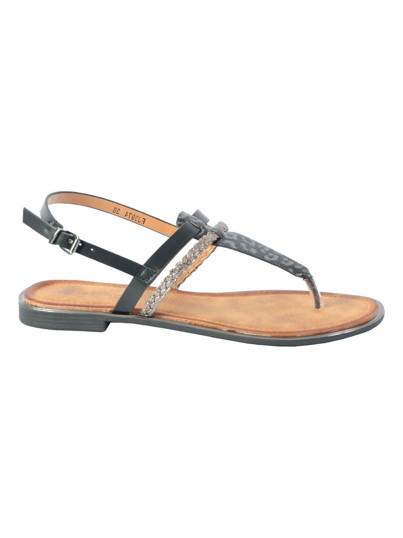 Sandale The Divine Factory FJ3974 Noir