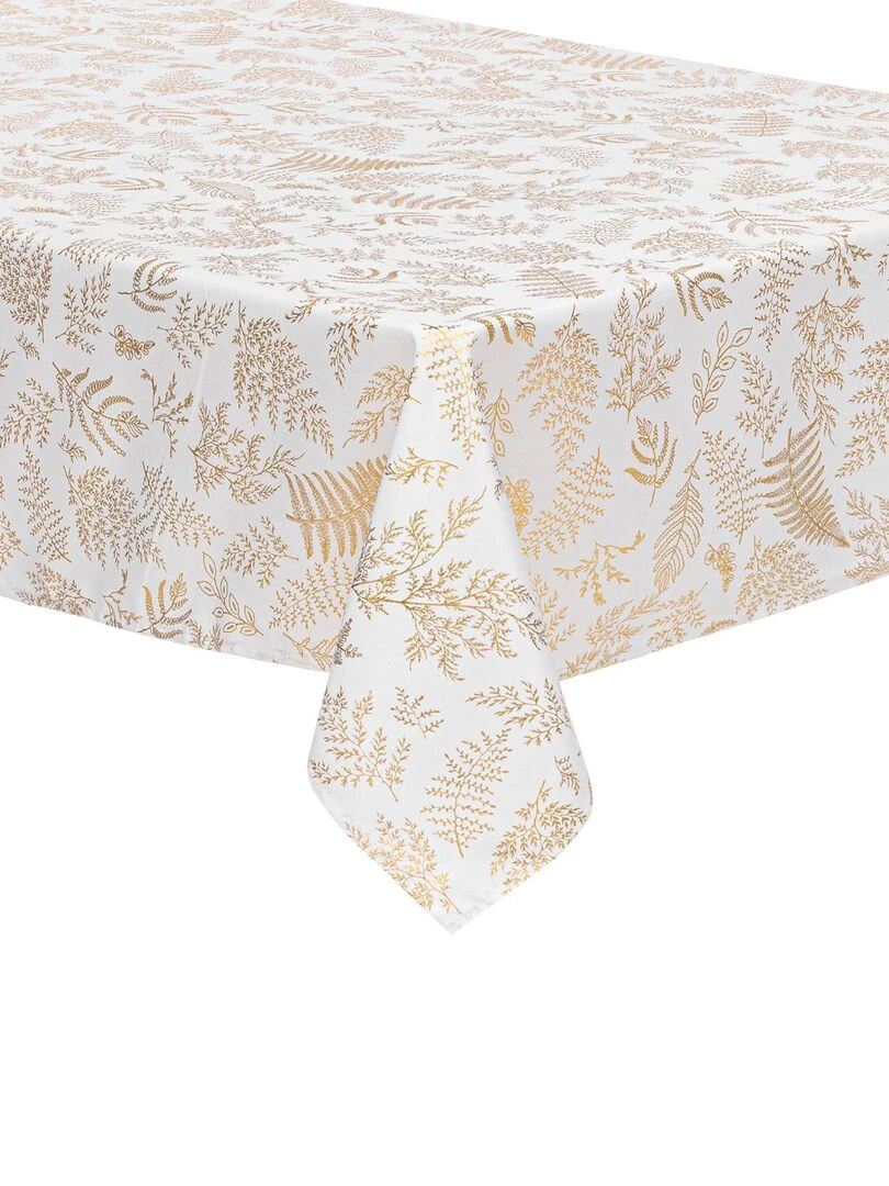 Nappe antitache esprit de Noël Blanc