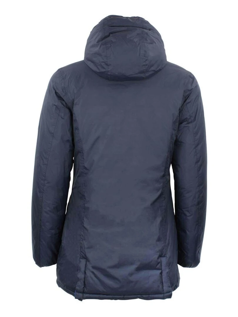 Doudoune longue réversible de ski femme AWILL   PEAK MOUNTAIN   Bleu Bleu marine