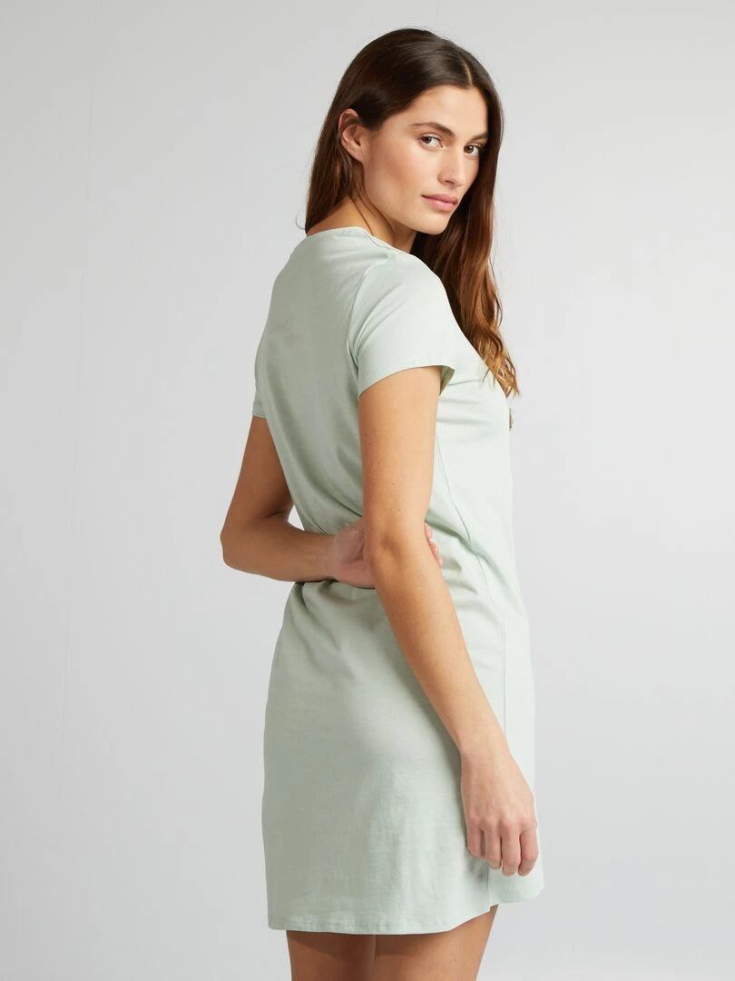 Chemise de nuit Vert