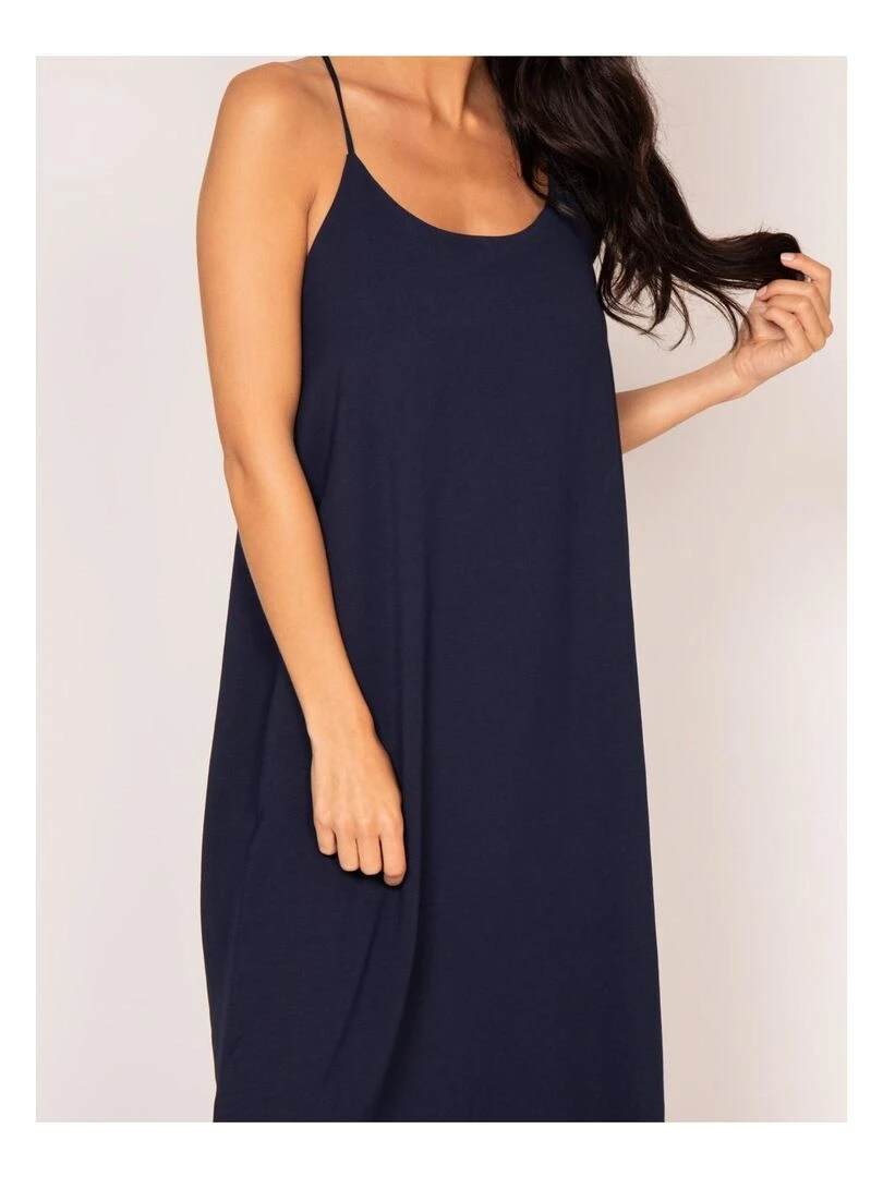 Robe longue IGGY   Bleu marine