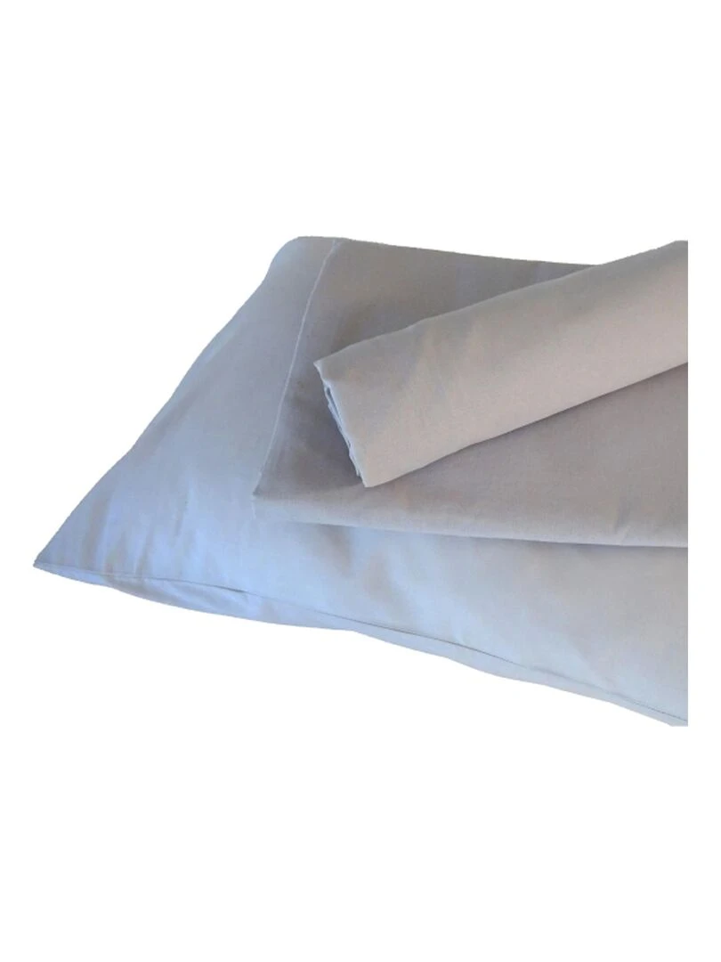 Housse de couette enfant uni Gris foncé
