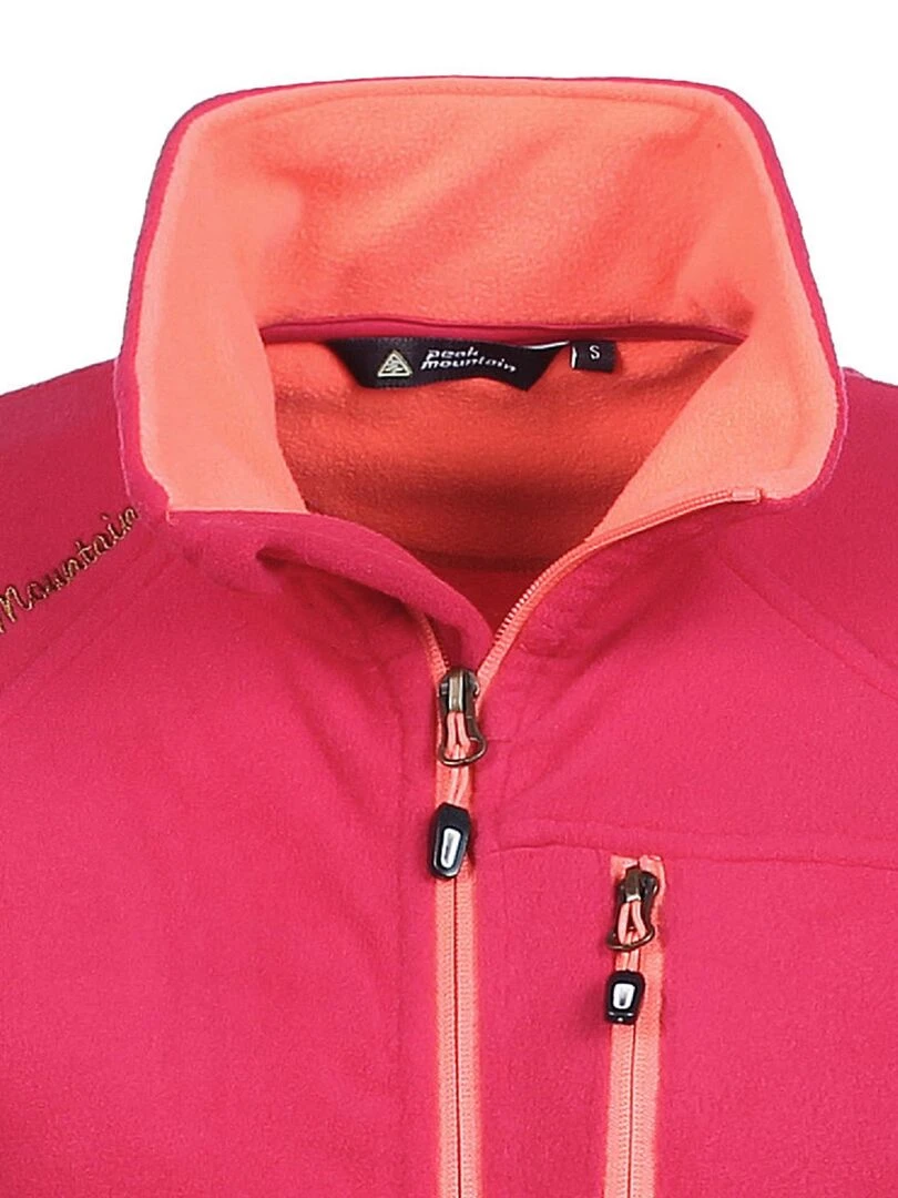 Blouson polaire femme ACALON   Rose fushia